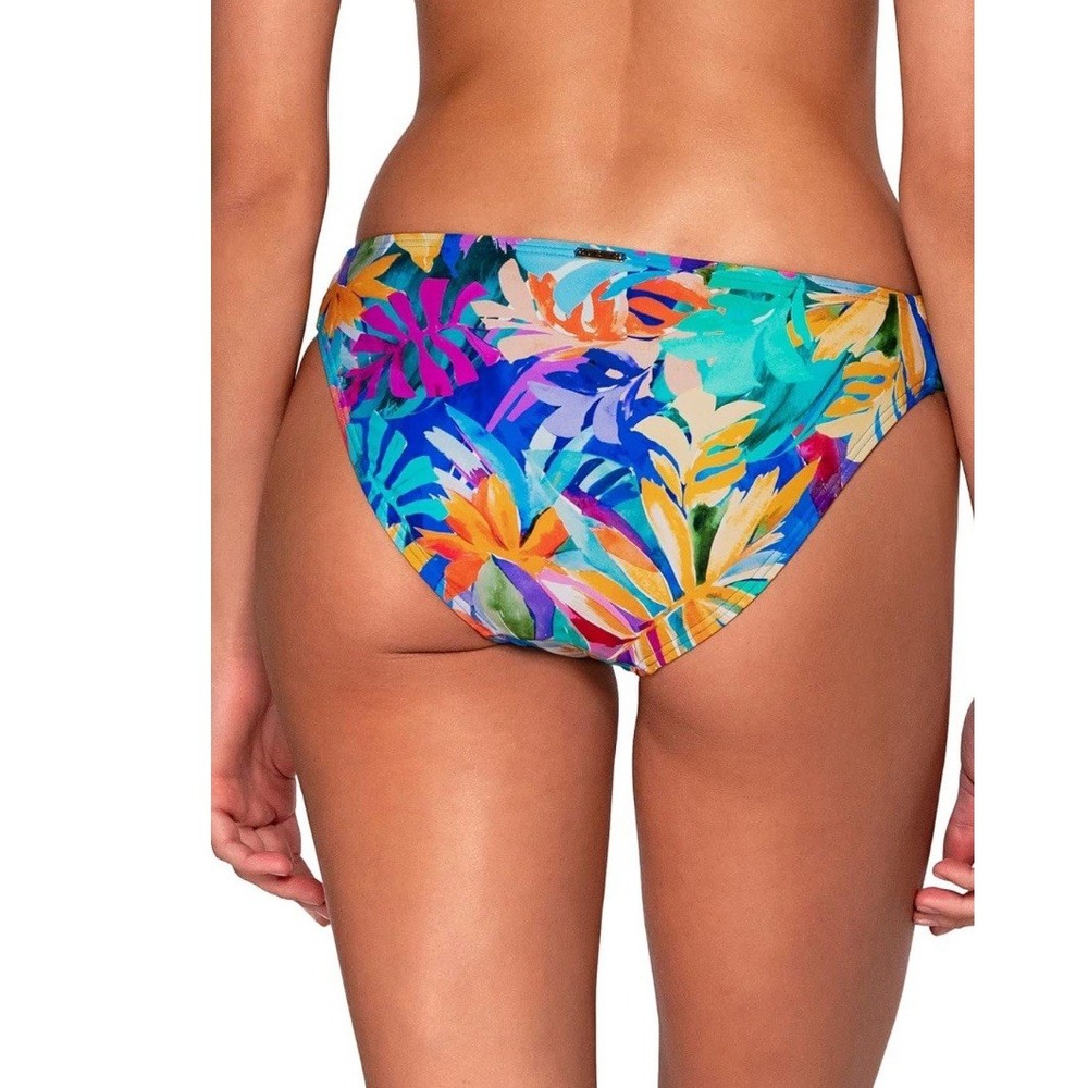 Sunsets Femme Fatale Hipster Women's Swimsuit Bottom Alegria, Sz 16 NWT Tropical - Picture 3 of 7